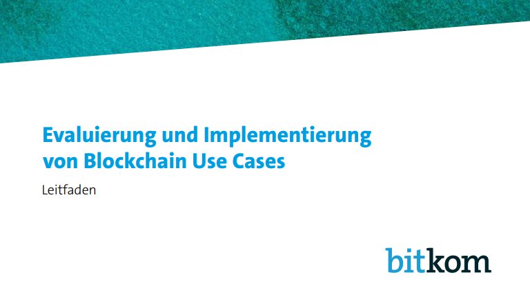 Bitkom: Deutscher IT-Verband publiziert Blockchain-Leitfaden