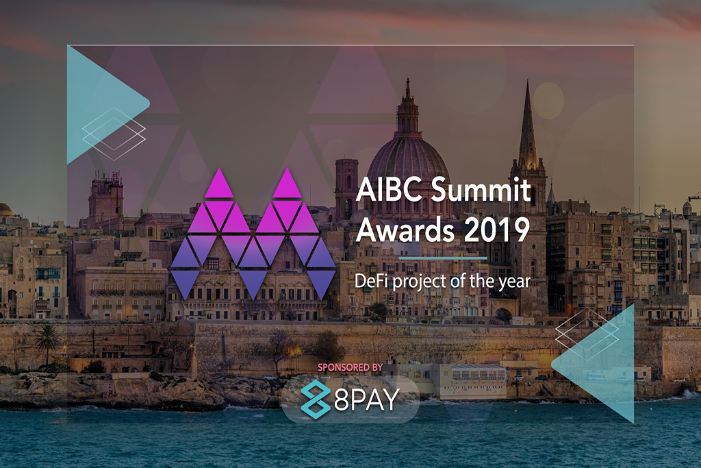 8Pay Sponsors DeFi Project of the Year 2019 Award at Europe’s Largest Blockchain Conference