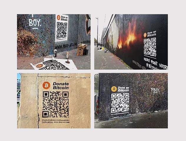 Tutoriel : Comment recevoir des dons en Bitcoin sur vos œuvres Street Art