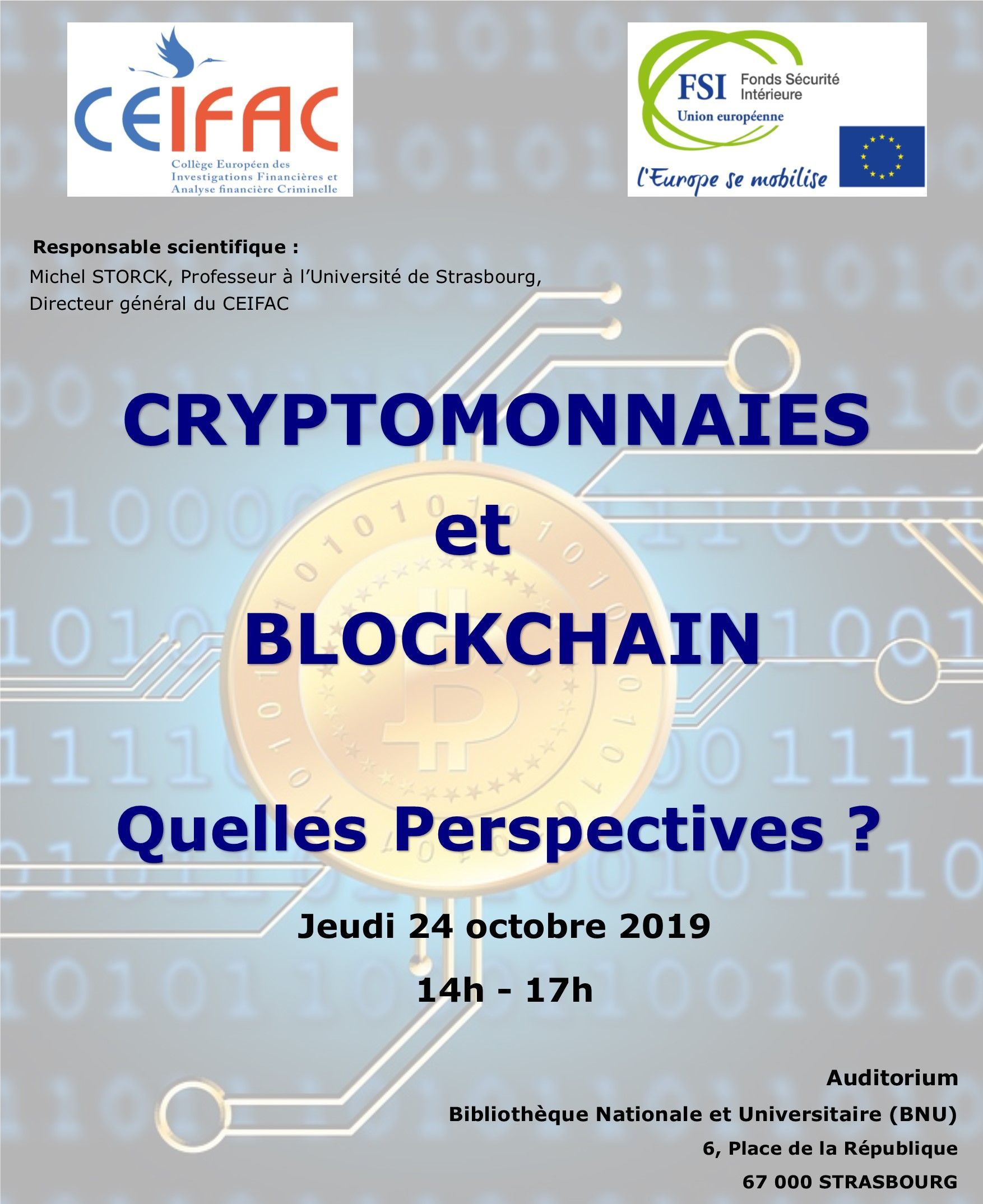 Vidéos – Cryptomonnaies et blockchains : quelles perspectives ? (Colloque du CEIFAC)