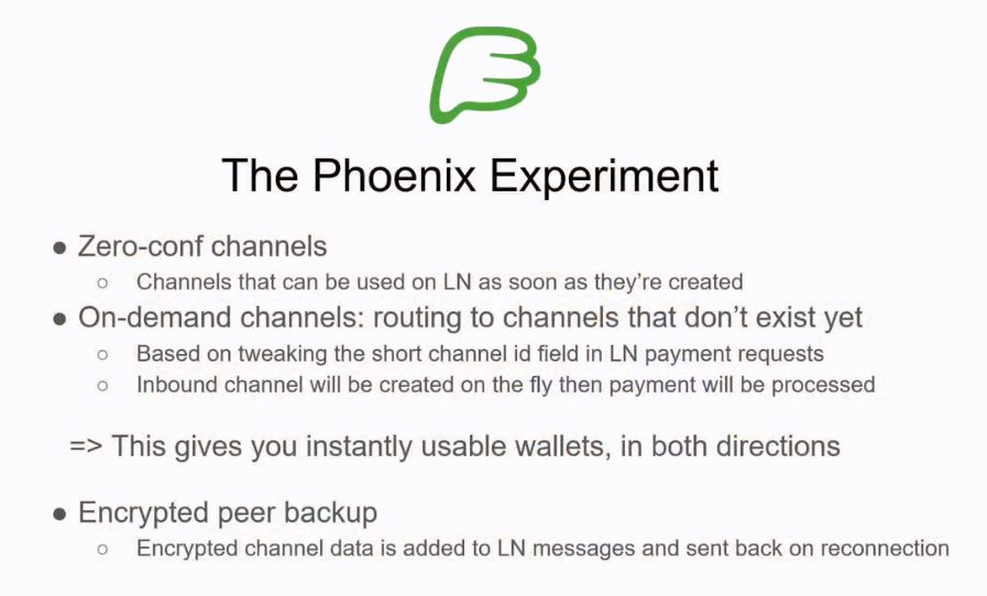 Phoenix, un wallet Lightning de seconde génération