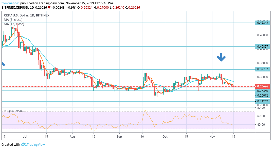 XRP Market Update: Ripple’s XRP Trend of Minor Losses