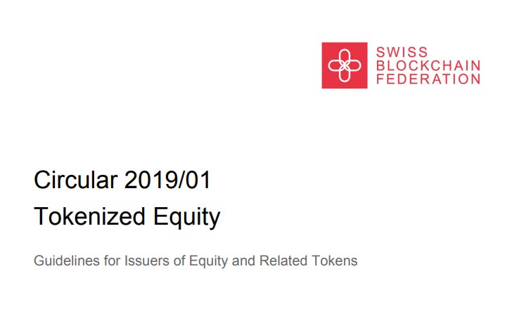 Swiss Blockchain Federation: Neue Wegleitung zur Ausgabe digitaler Aktien