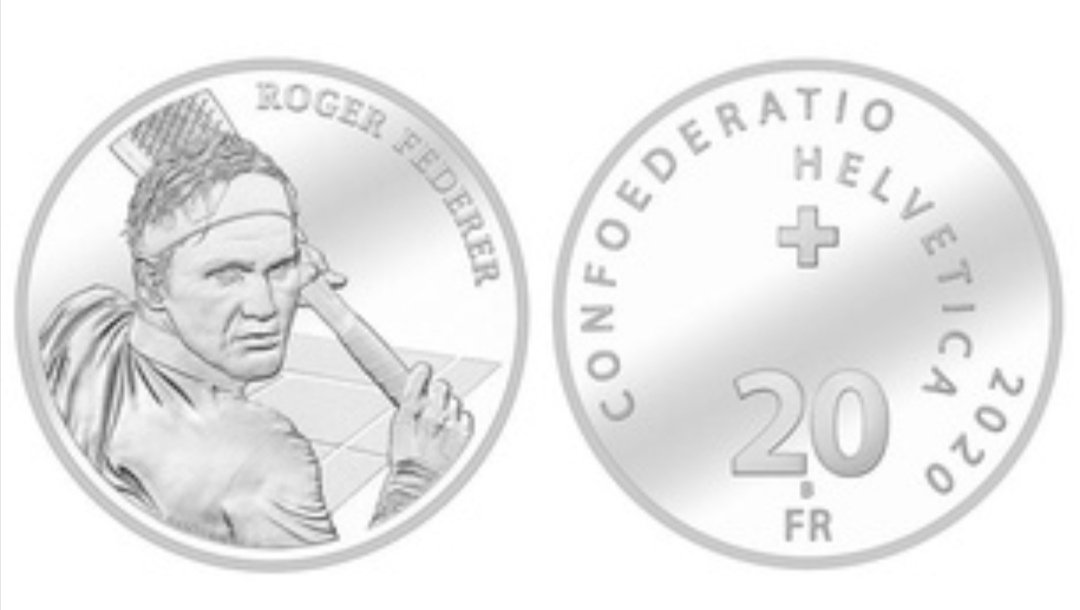 Roger Federer Coin: Grosses Interesse an Roger Federer Silbermünze