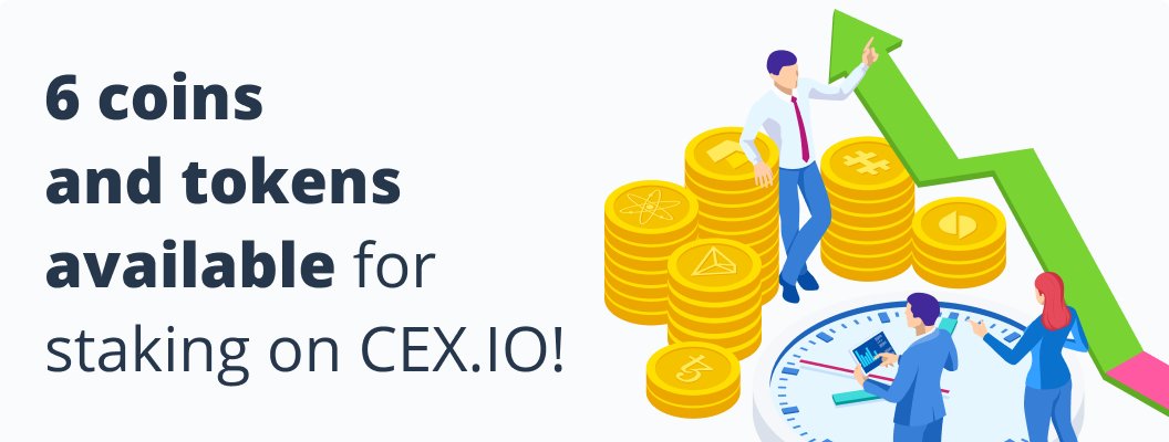 6 coins and tokens available for staking on CEX ?