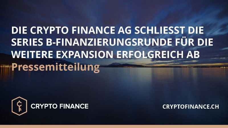 14 Millionen für Schweizer Bitcoin-Dienstleister