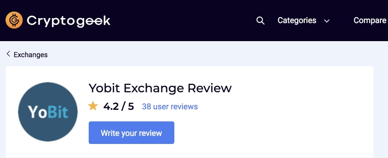 YoBit.net Exchange Review 2020