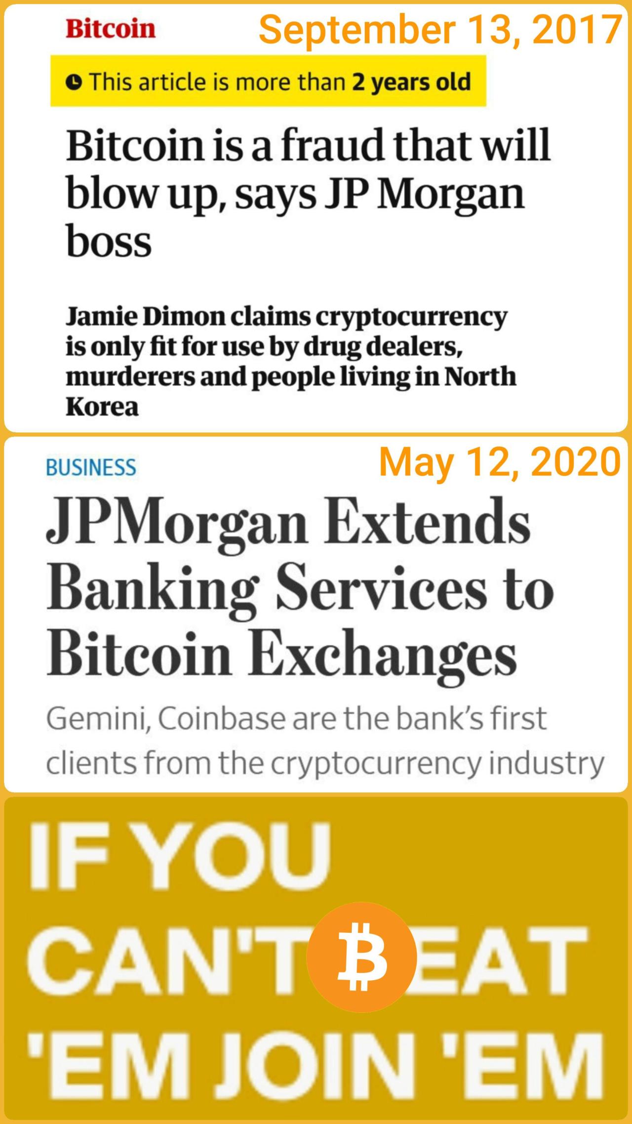 JP Morgan: US-Bank verspricht Bankkonten für Bitcoin-Börsen