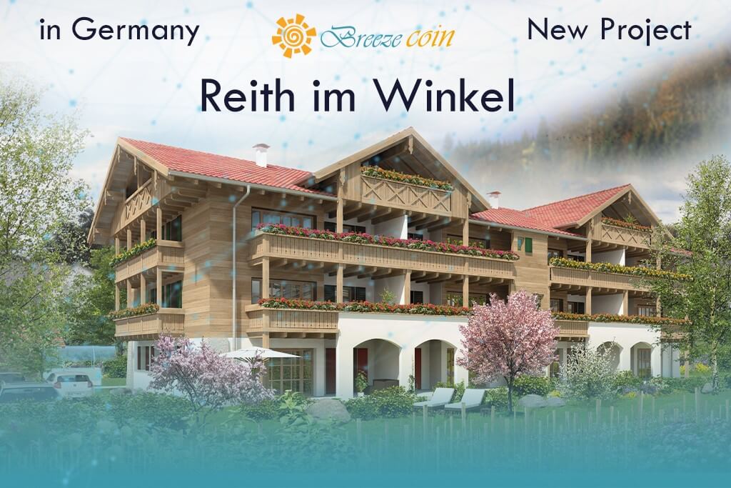 Real Estate-Based Crypto Breezecoin Publishes Project in Germany: Breeze de Mar – Reith im Winkel