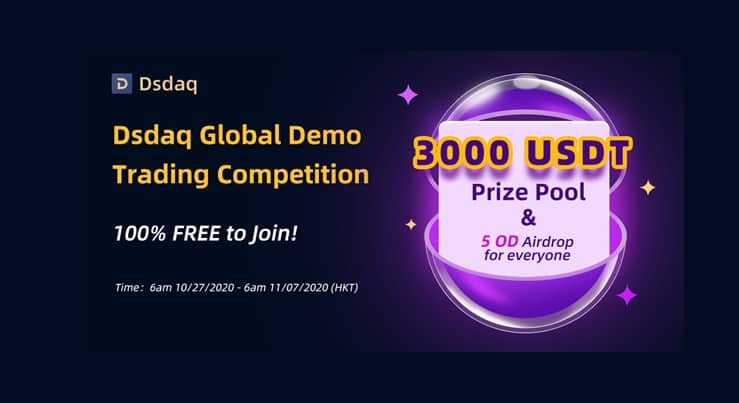 Crypto Collateral Exchange Dsdaq Hosts Global Demo Trading Competition