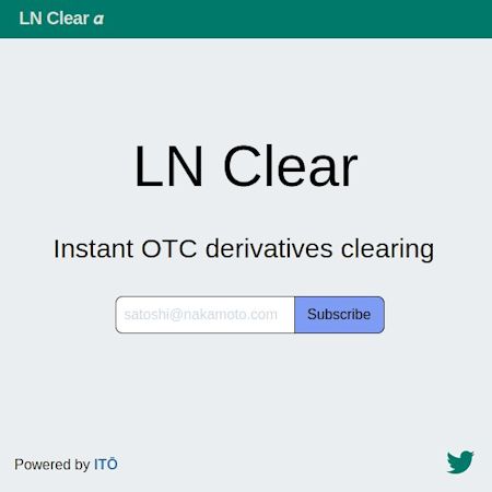 LN Clear, le Lightning Network des options