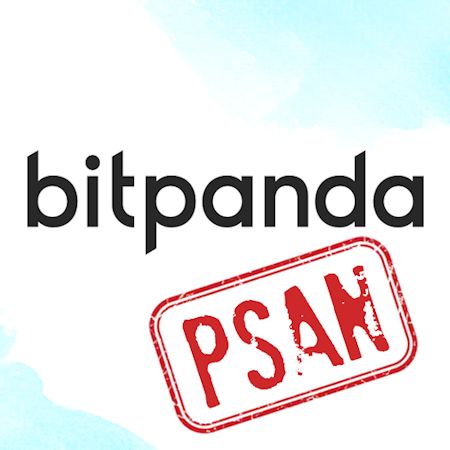 Bitpanda enregistré en tant que PSAN
