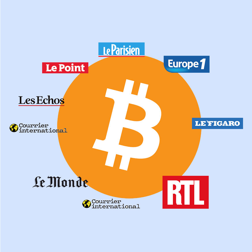 Le retour de Bitcoin dans la presse française