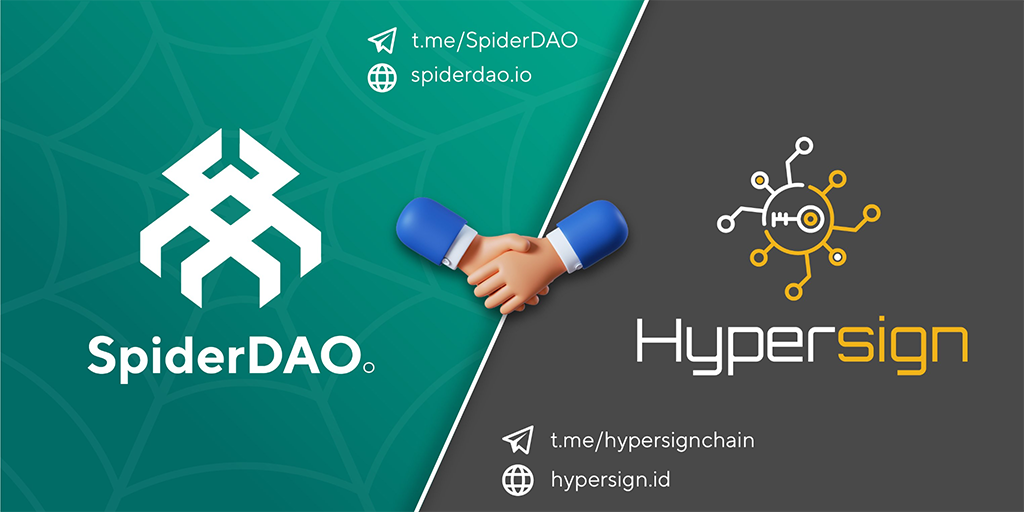 SpiderDAO Partners with Hypersign after Successful Roadmap Achievements