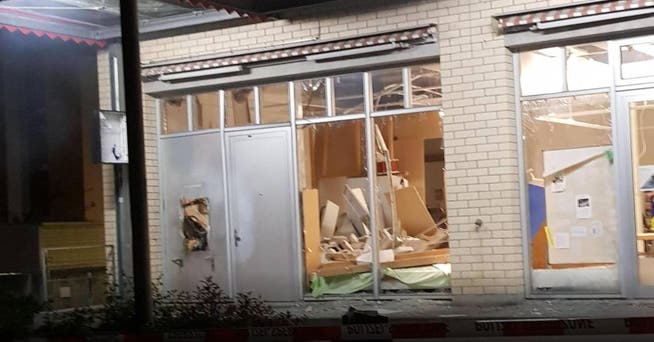 Solothurn: Bankomat gesprengt – die Polizei sucht Zeugen