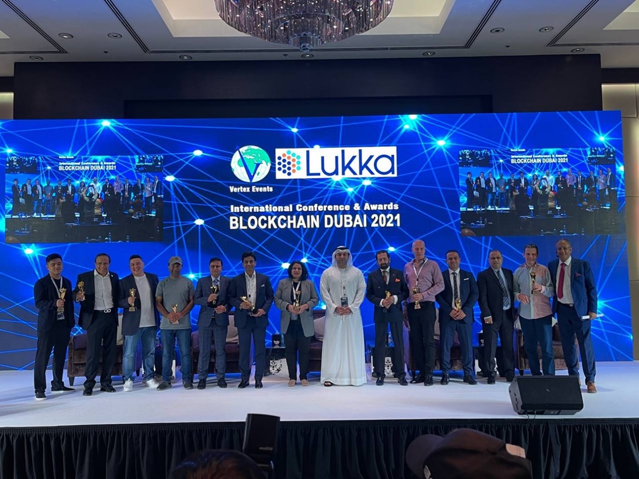 LBank Global CEO Allen attending the Blockchain Dubai Event