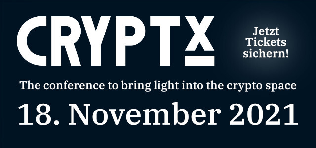 CryptX &ndash; die erste P&B Konferenz rund um Blockchain, Cryptocurrencies, DLT und Co.