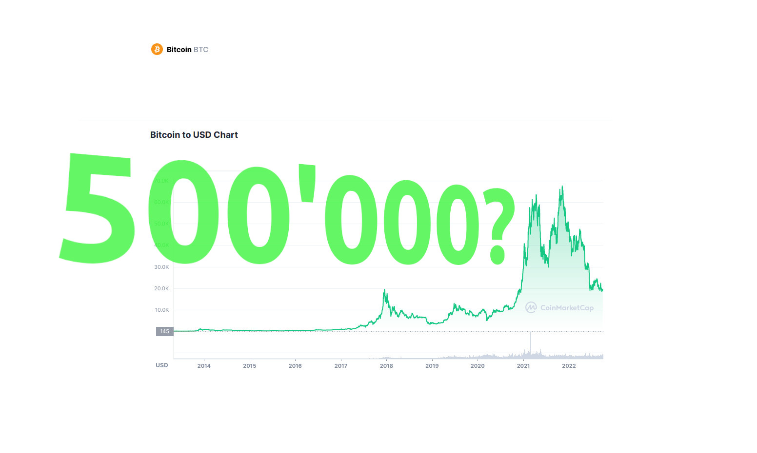 Bitcoin bald bei 500’000? Diese Experten prognostizieren es!