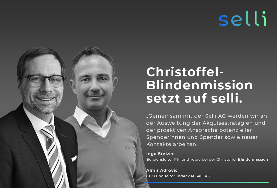 Christoffel-Blindenmission nutzt Digitaltechnologie der Selli AG