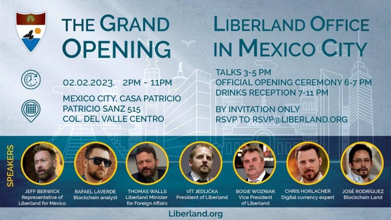 Liberland öffnet Office in Mexico