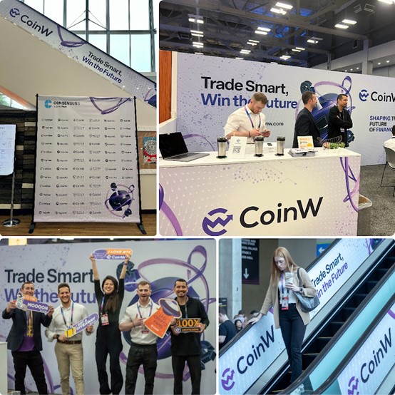 CoinW Enters “Fast Lane” with Consensus 2023 Partnership