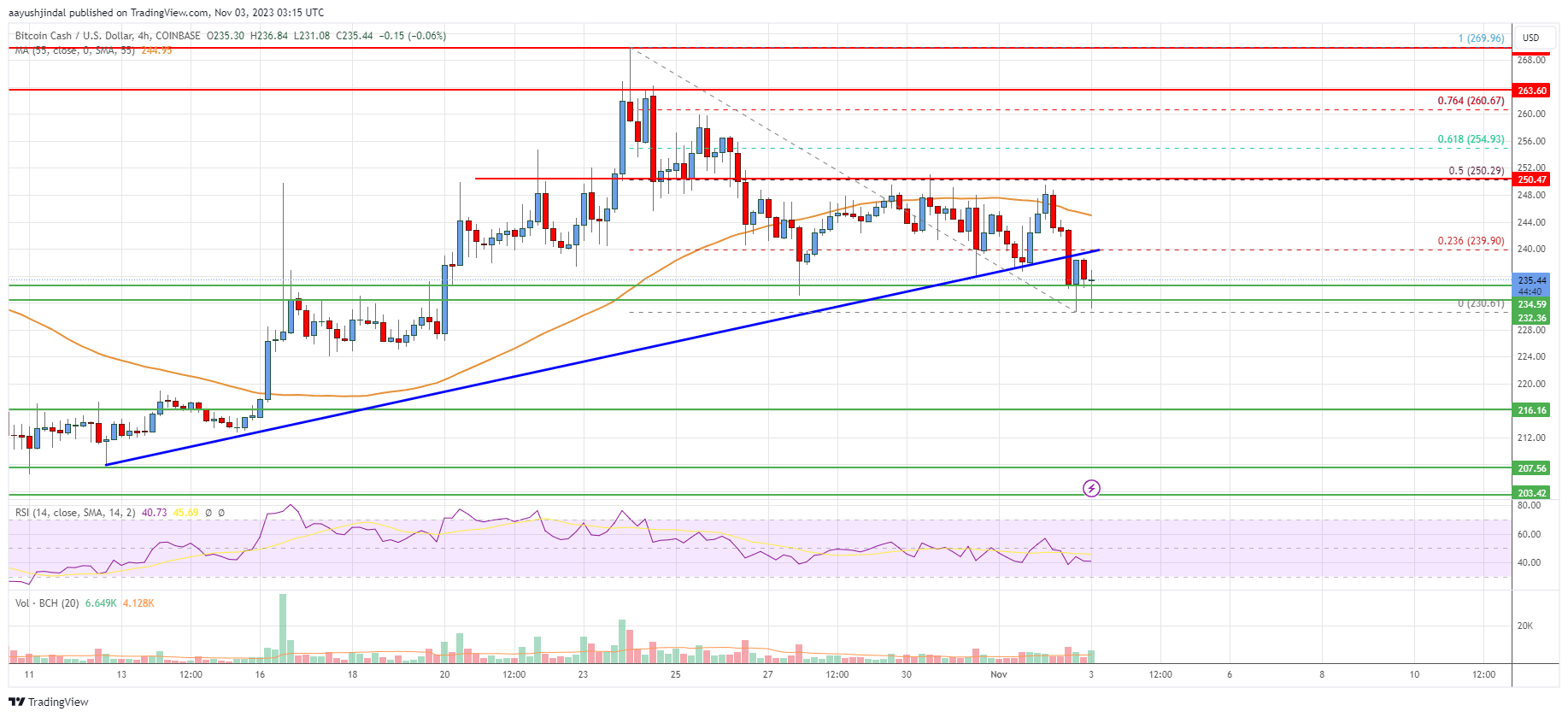Bitcoin Cash Analysis: More Pain Ahead for The Bulls?