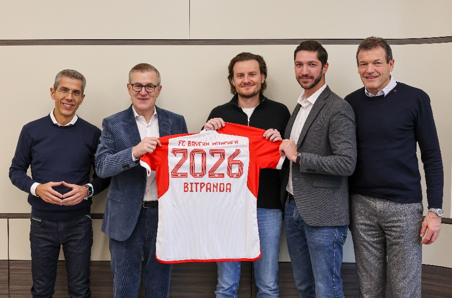 FC Bayern München Stars werben für Bitpanda