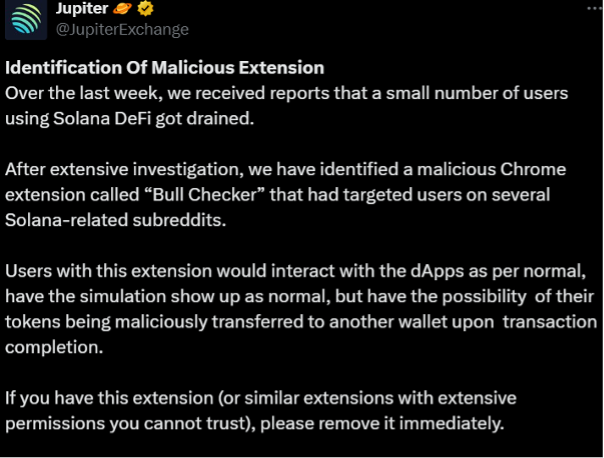 Extension-Based Wallet Drainer Attacking Solana DeFi Users
